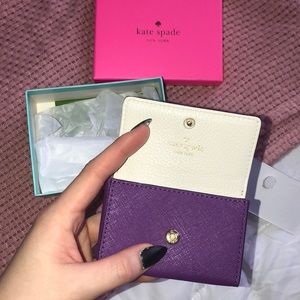 Kale Spade Card holder Brand new